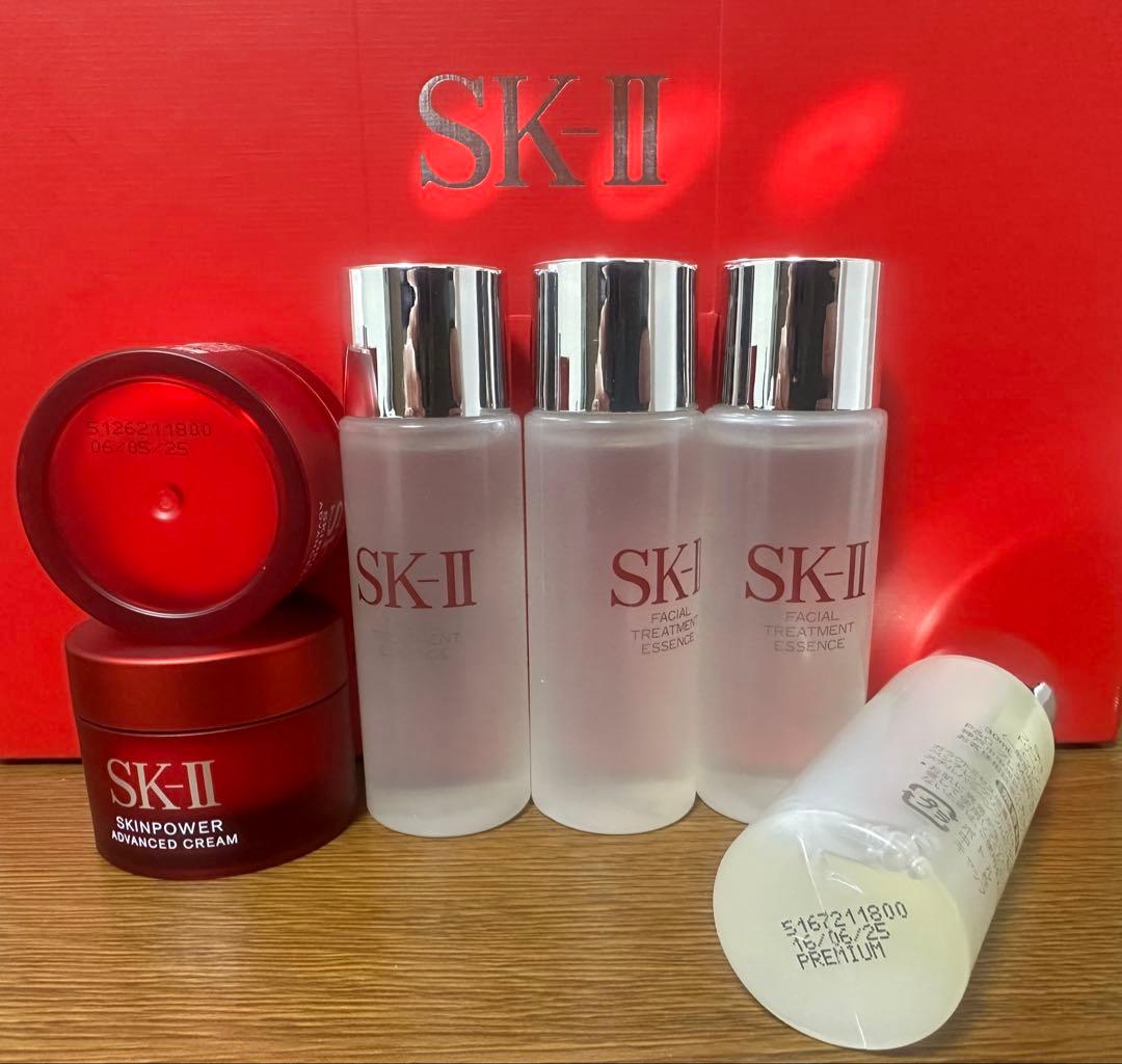 SK-II化粧水30ml×4本とスキンパワー アドバンスドクリーム15g×2個 SK-II/エスケーツー スキンパワー アドバンスト クリーム 15g 格安通販