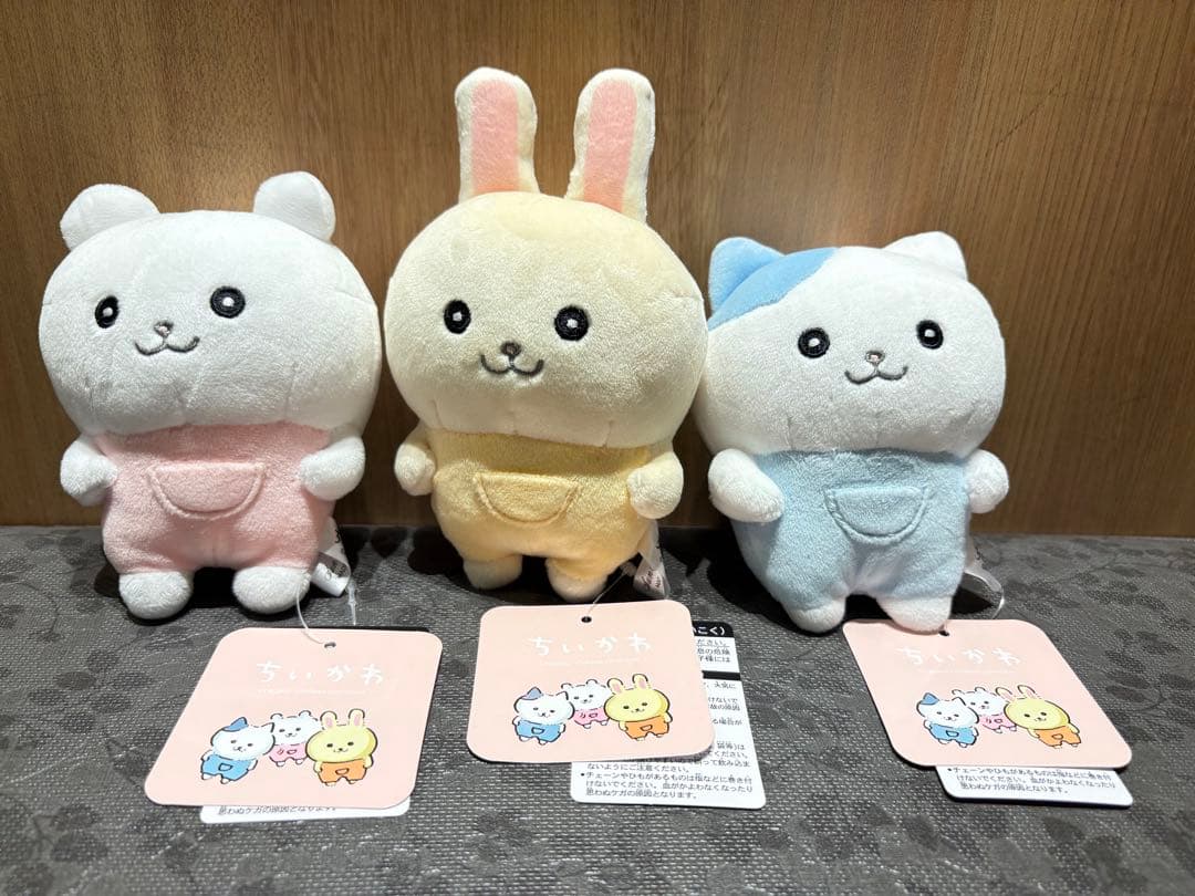 ぽてたまぬいぐるみ なんか似てるの ちいかわ ハチワレ うさぎ - メルカリ