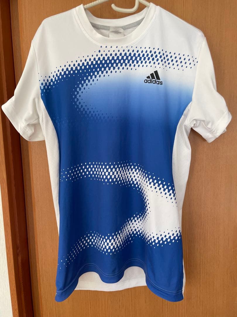 【希少美品】adidas 錦織圭　ジョコビッチ　テニスウェア　Lサイズ