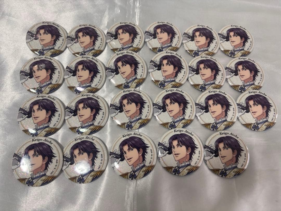 新テニ テニプリ 跡部景吾 ホワイトデー ホログラム 缶バッジ　23点セット