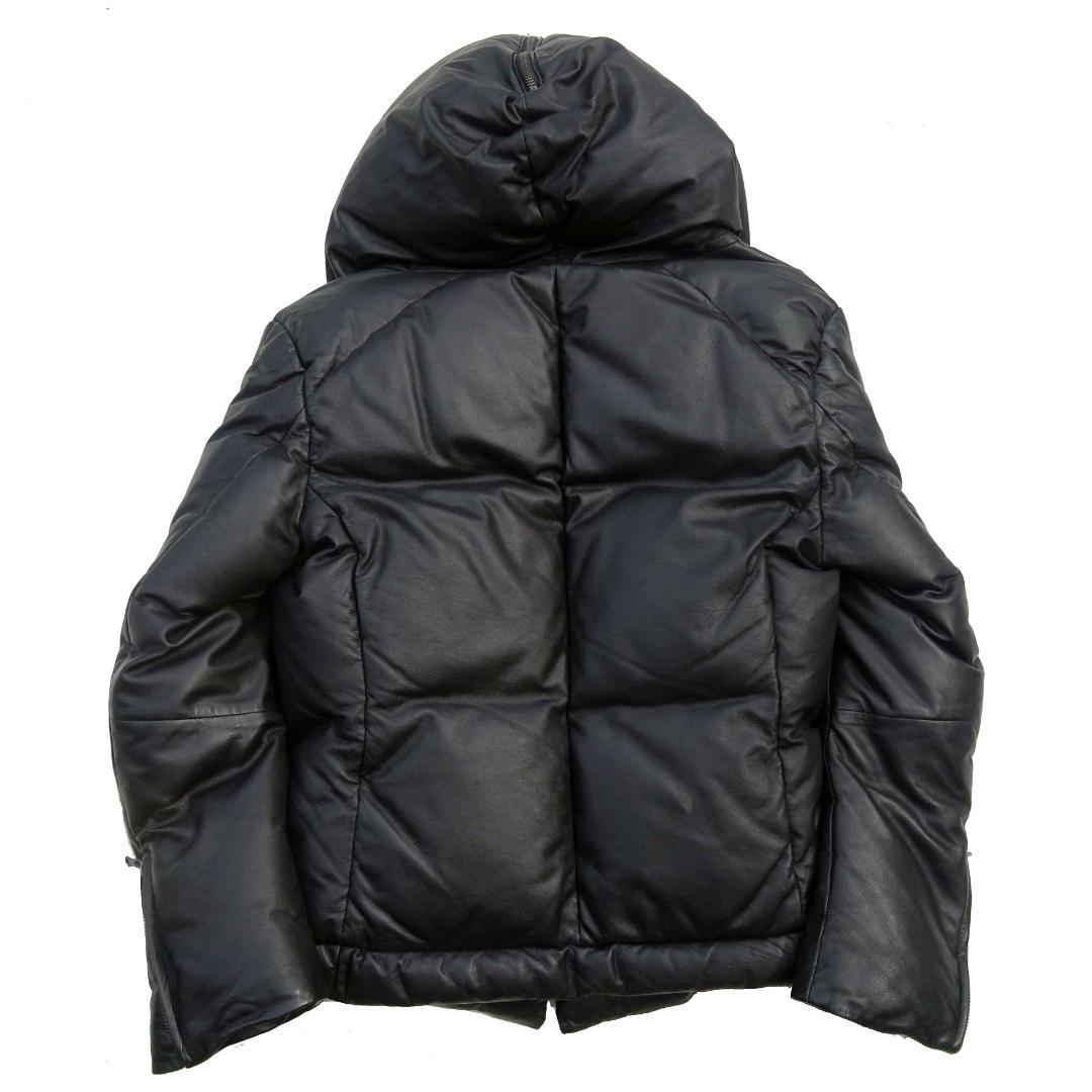 TORNADO MART トルネードマート フーディーレザーダウン羊革レザー