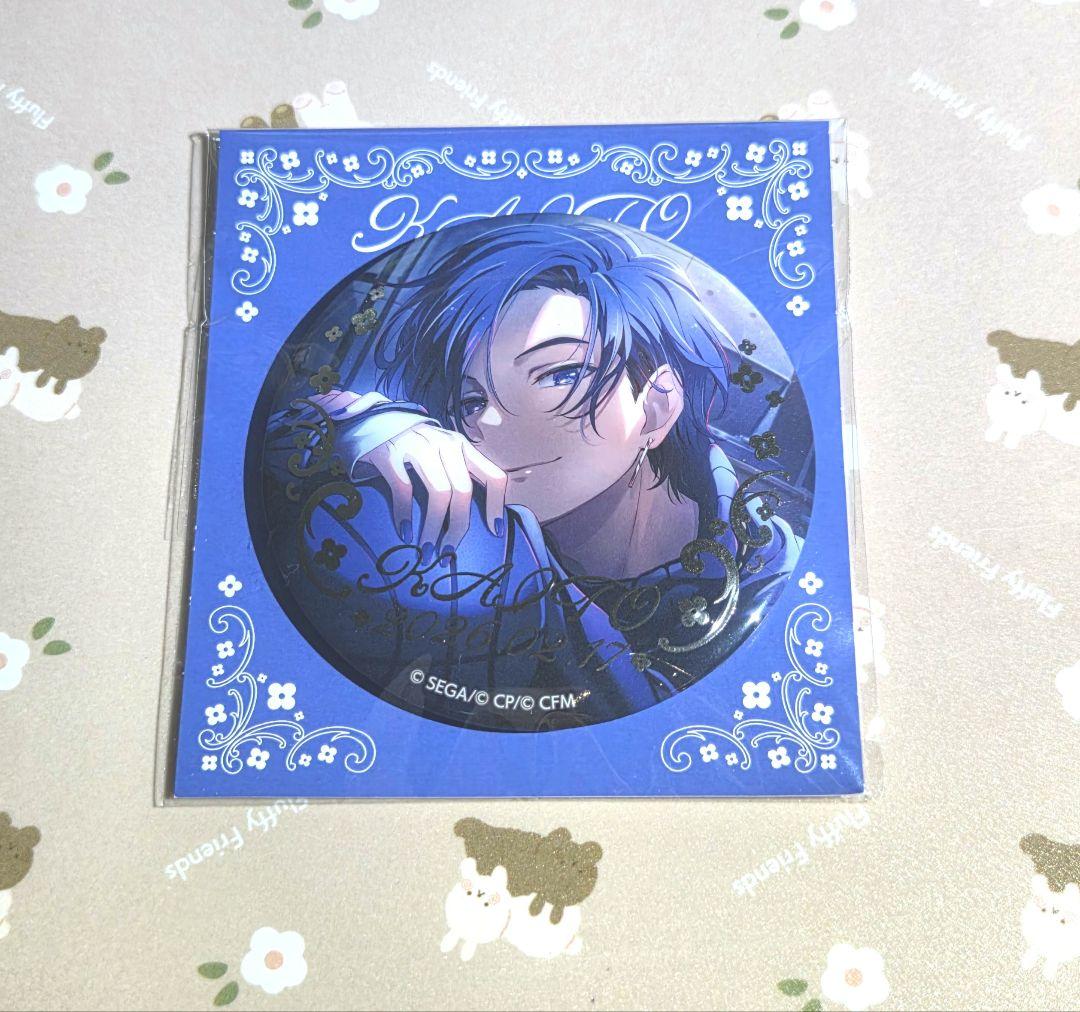プロジェクトセカイ プロセカ はぴこれ くじ KAITO 箔押し 缶バッジ B