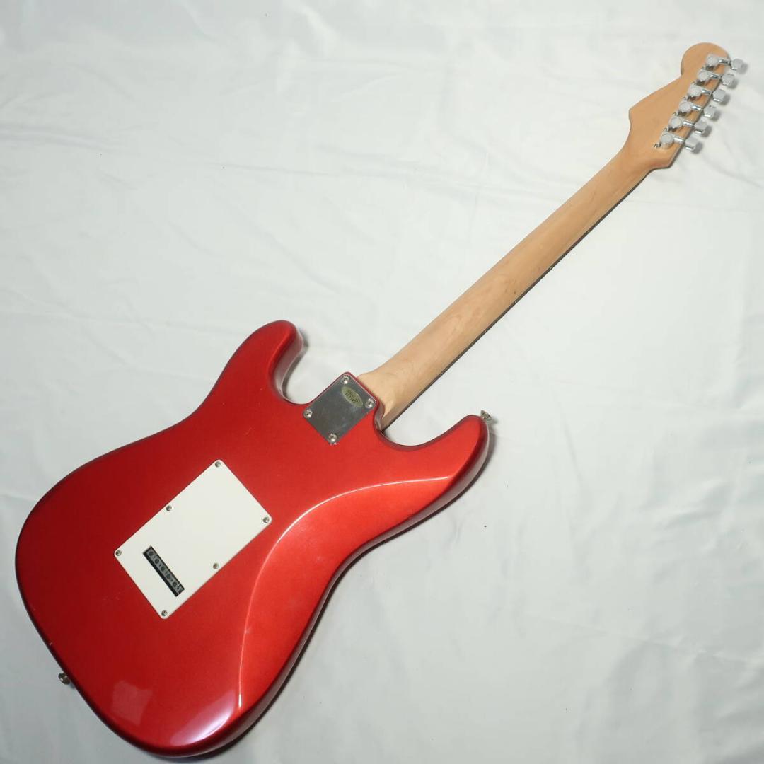 BUSKERS ストラトタイプ エレキギター メタリックレッド - メルカリ