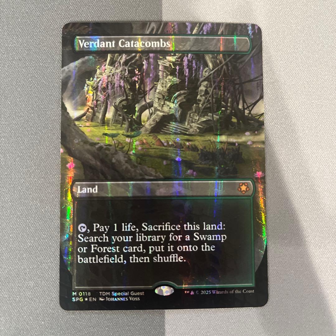 新緑の地下墓地　タルキール龍嵐録【ドラゴンスケイルFOIL】　英語