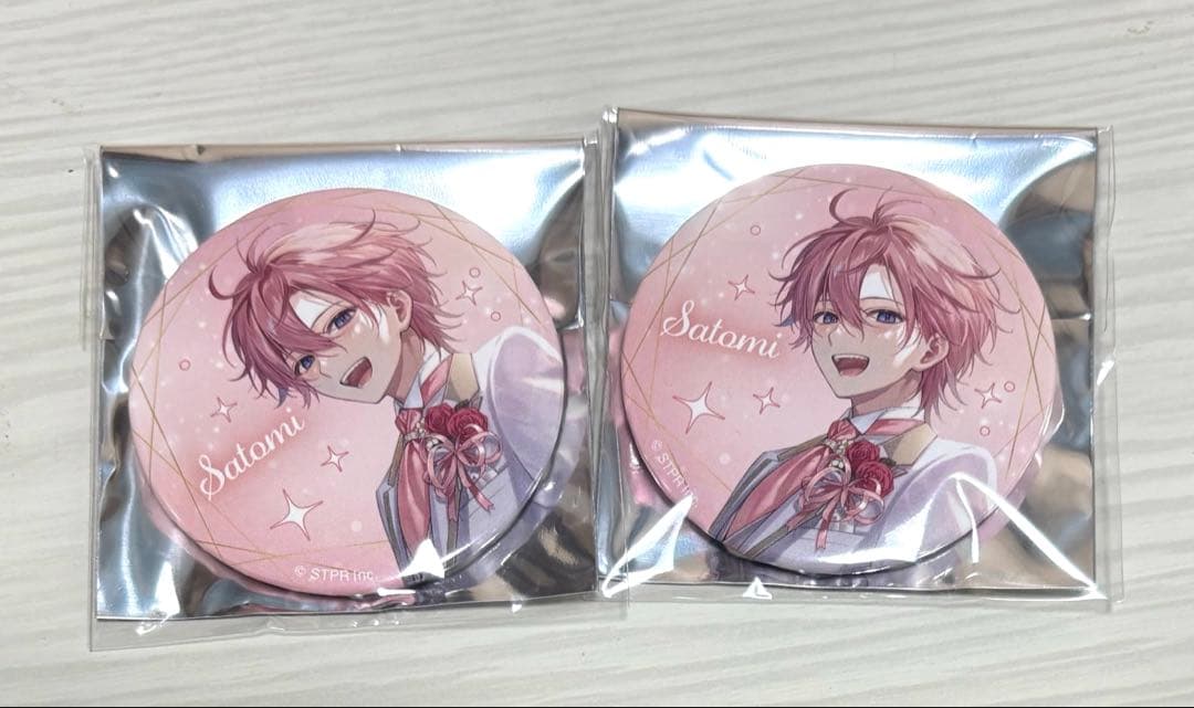 さとみくん ワンマングッズ 缶バッジ 初回盤Bビジュ - メルカリ