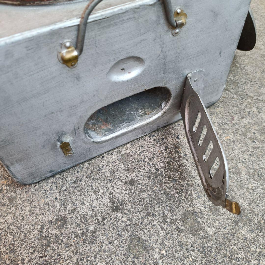 当時物 貴重】 特許 キネンコンロ 持ち手付 状態良 酒燗器