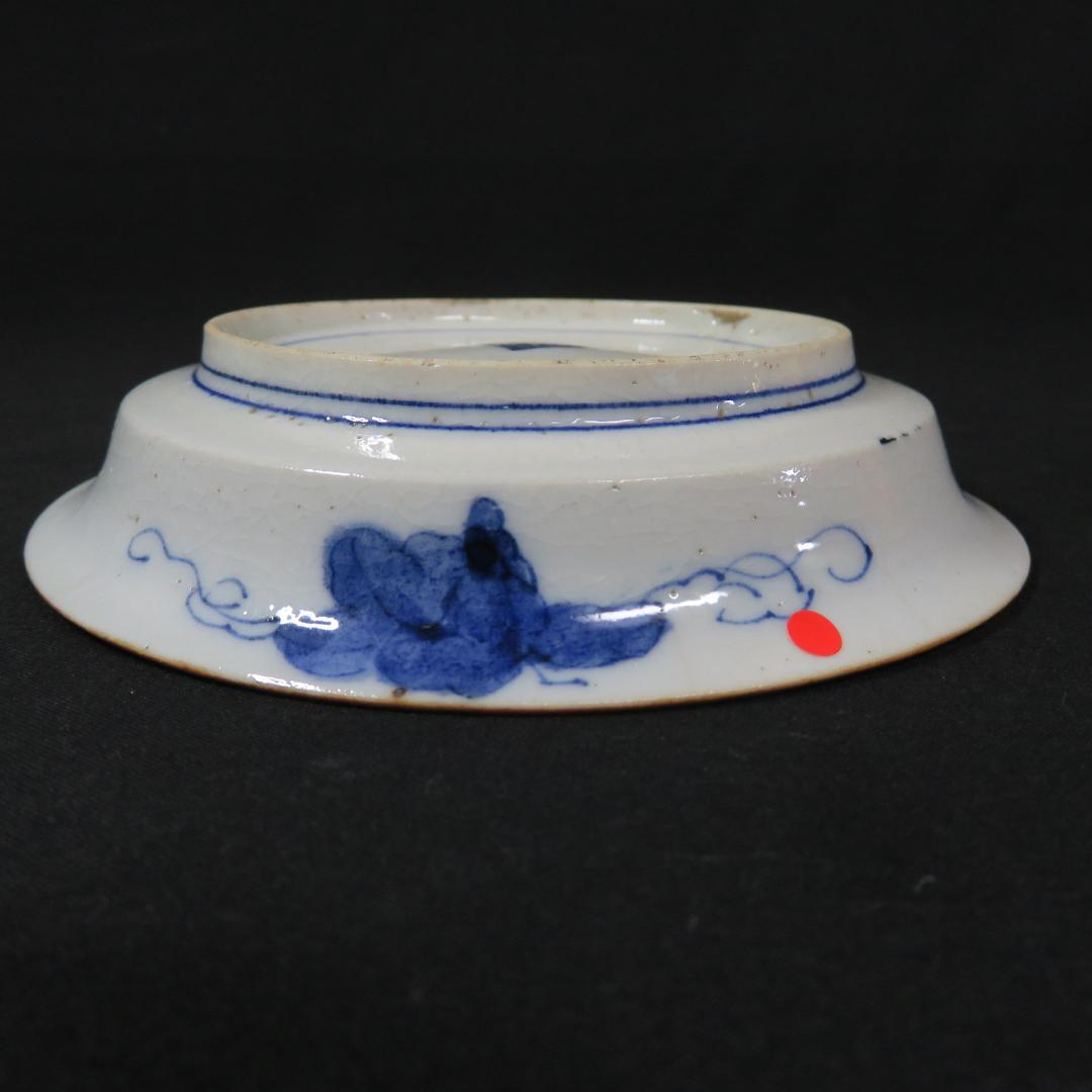 小皿 5枚 色絵付 角福 山水 訳アリ ニュウ アマテ 3枚 古伊万里 - メルカリ