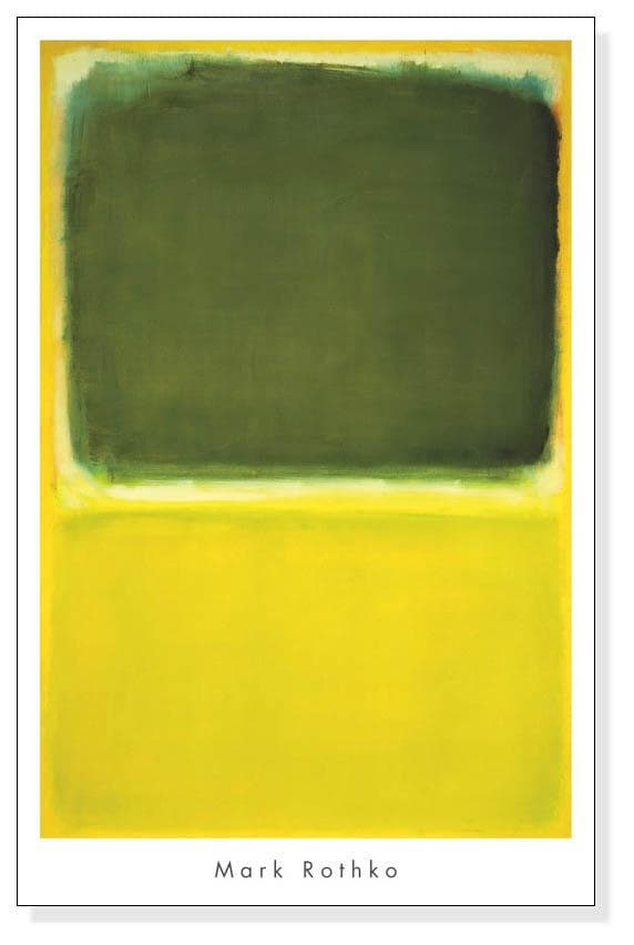 Untitled、 1951/マークロスコ/ポスター