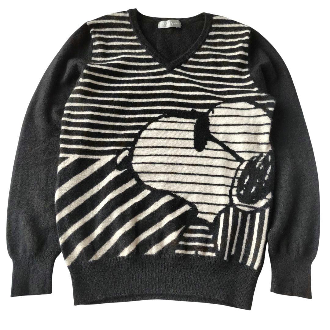 くま吉【希少】ダーマコレクション カシミヤ100% ニット