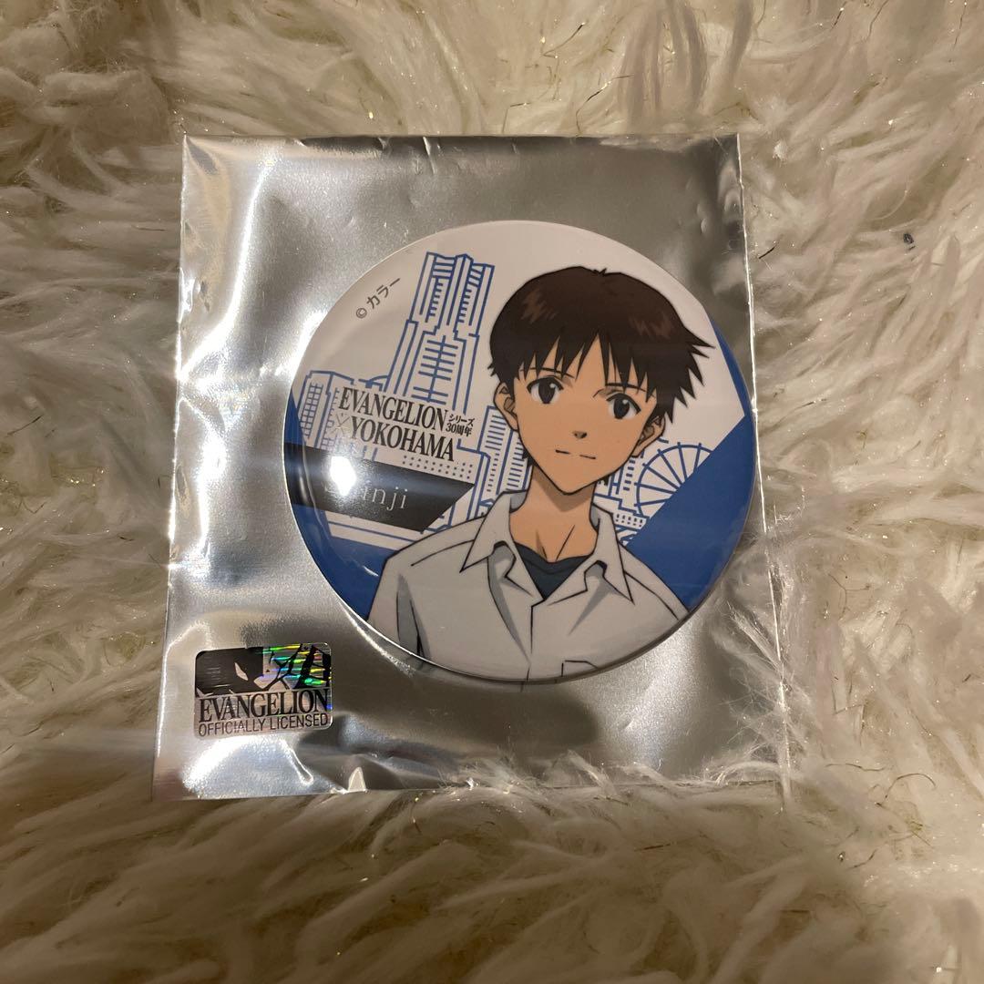 エヴァンゲリオン コラボカフェ 缶バッジ 碇シンジ 横浜 - メルカリ