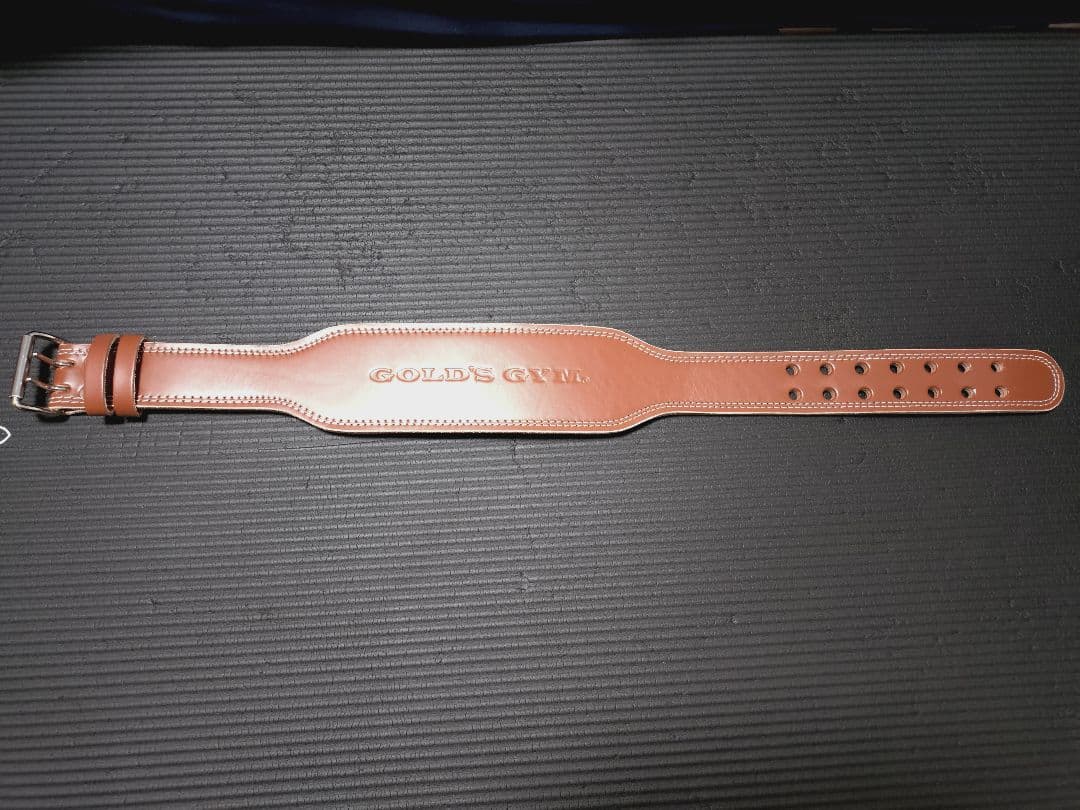 ゴールドジム プロレザー ベルト Mサイズ