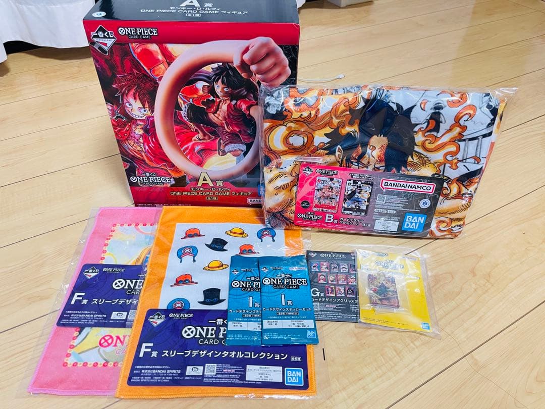 ONE PIECE CARD GAME 一番くじフィギュアセット - メルカリ