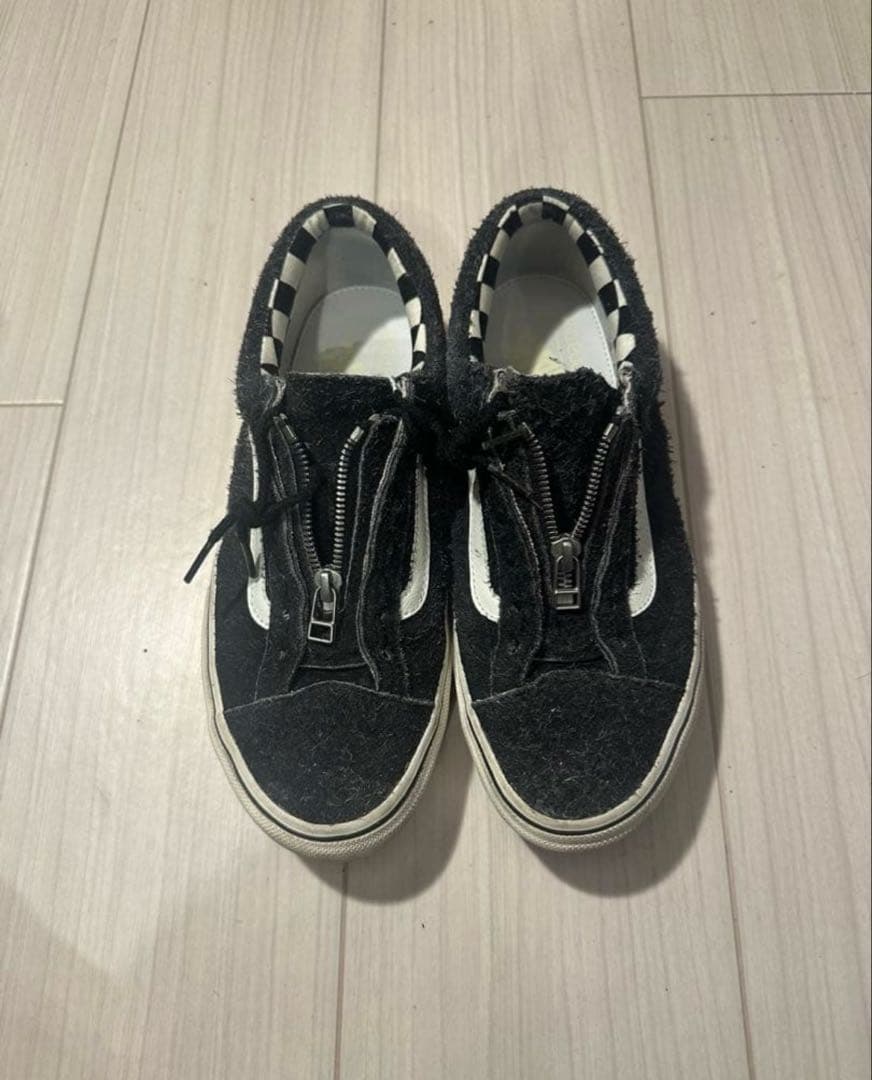 ゆ*ー様 Vans ノンネイティブ　ブラック スニーカー ジッパー付き　キムタク