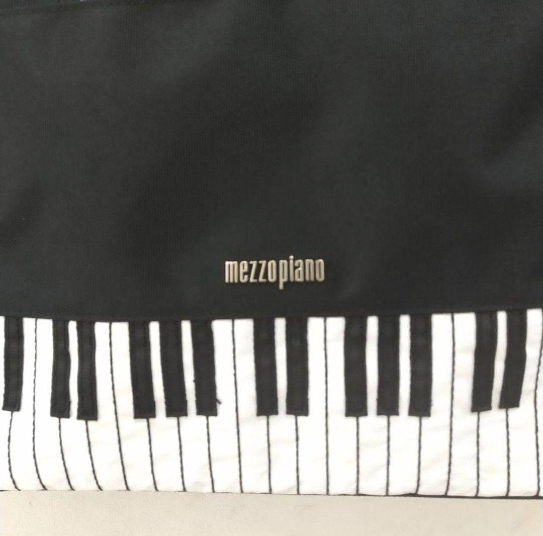 新品未使用 メゾピアノ ピアノ鍵盤トートバッグ レッスントートバッグ