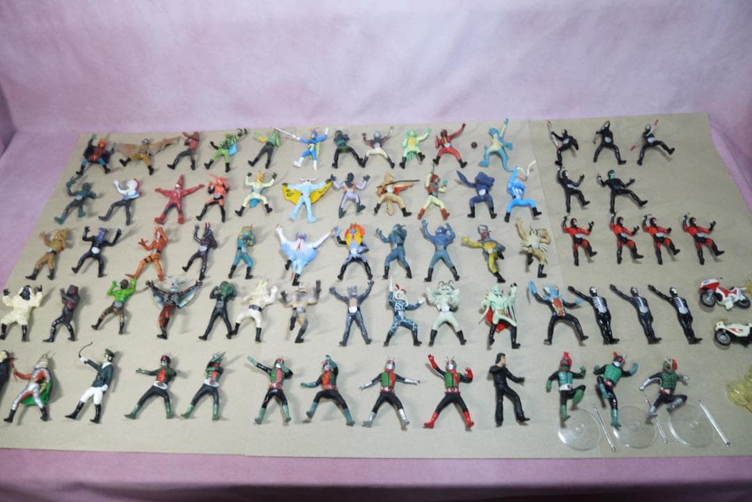 HG 仮面ライダー　旧1号　旧2号もの　怪人　戦闘員　サイクロン　72体