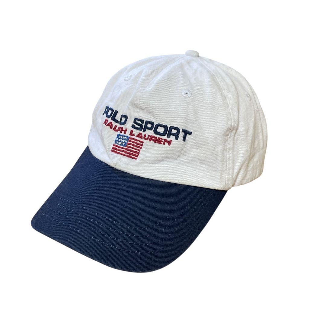 ポロスポーツ　RalphLauren　POLO SPORT　星条旗　90s