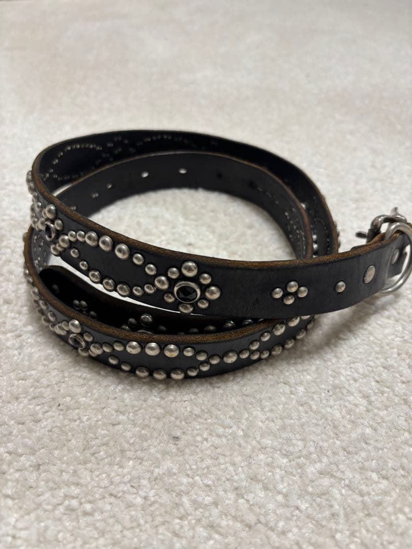 【美品】HTCスタッズベルト(サイズ34)