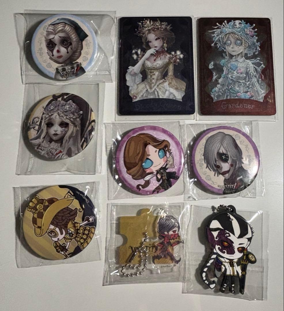 第五人格グッズ9点まとめ売り真髄メモリアル3周年缶バッジ