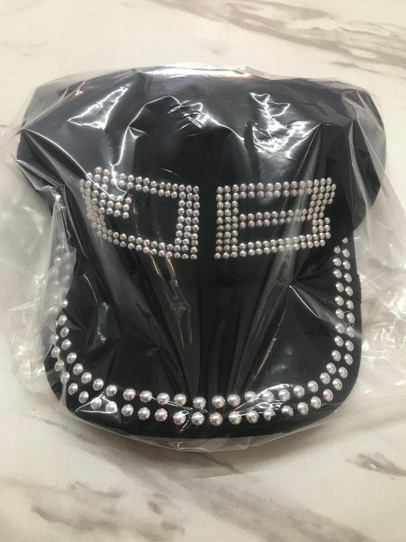 BEEDEN BD STUDS DAMAGE CAP BLACK #001 - メルカリ