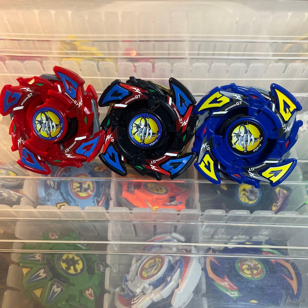 最終値下げ 希少 爆転シュートベイブレード ドラグーンGT 色違い3種