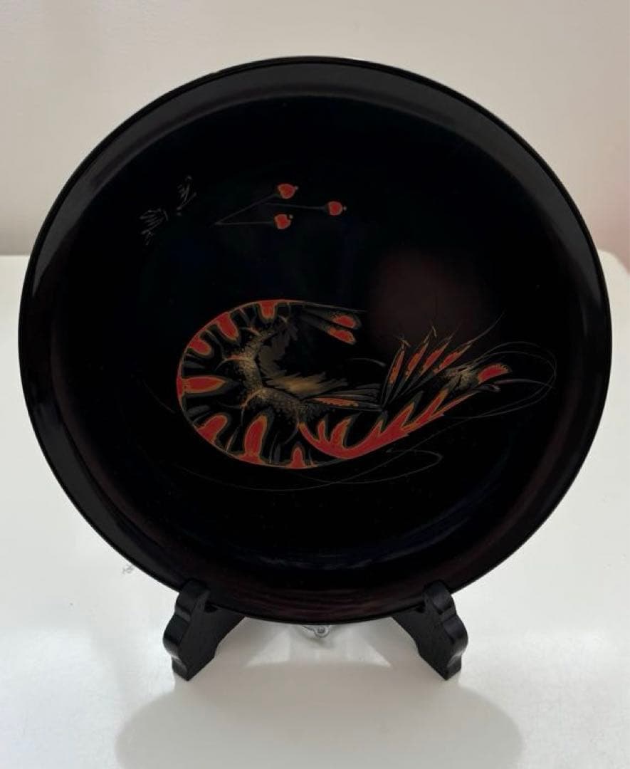 無形文化財 小野為郎作 村上堆朱 調漆三彩 新潟県村上 - メルカリ