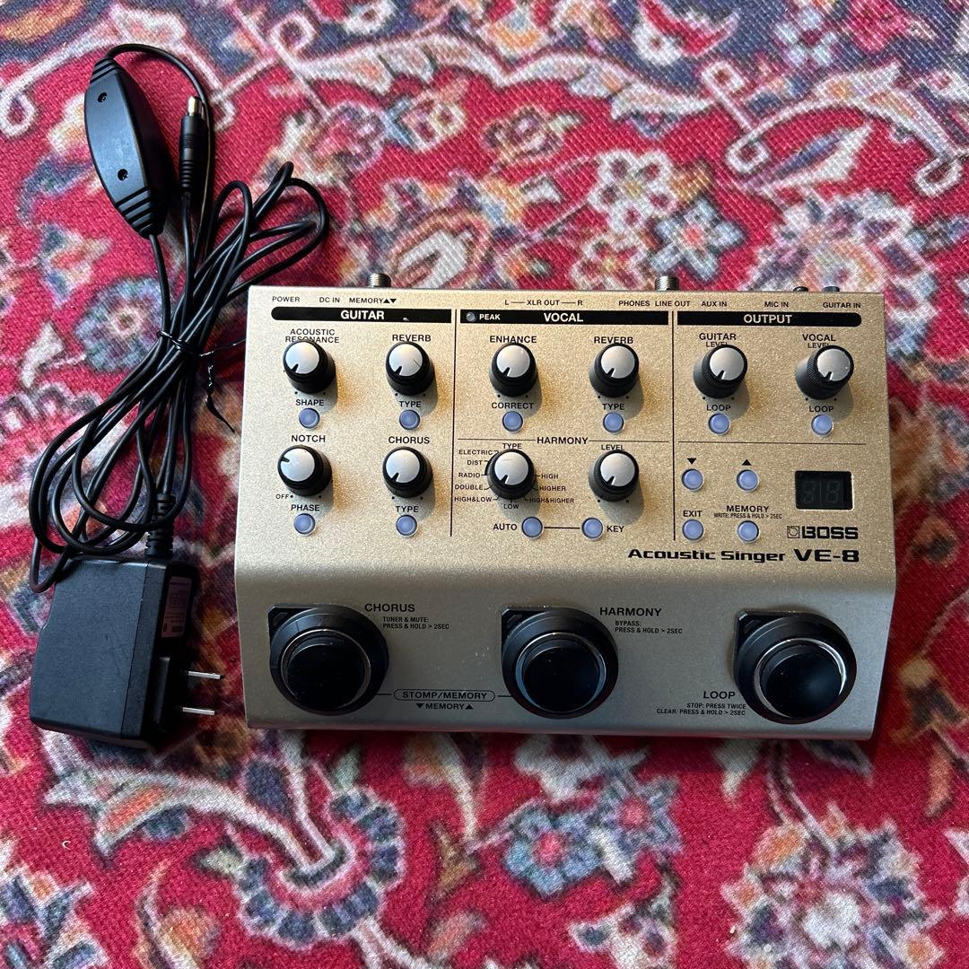 BOSS VE-8 ルーパー&リアルタイムオートハーモニー