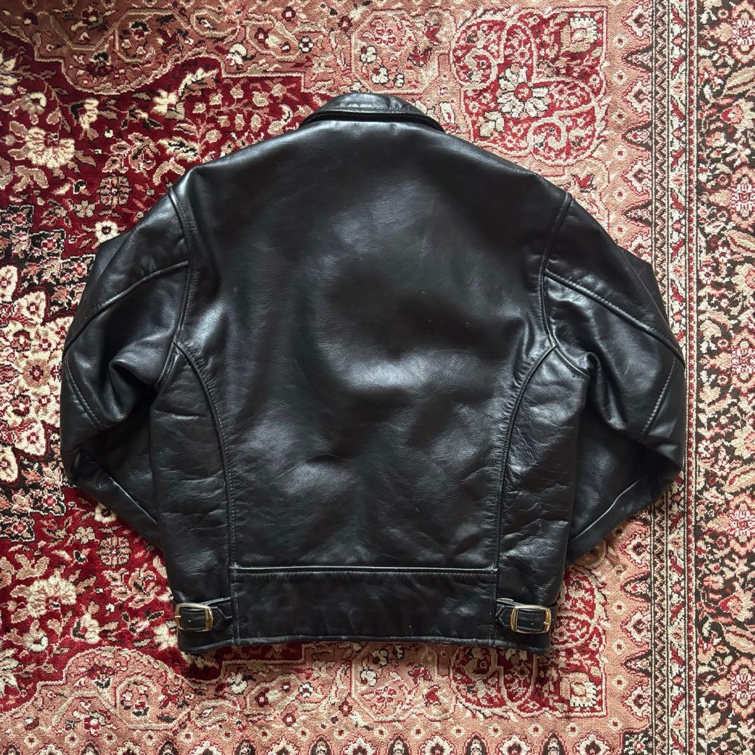 VANSON 36 バンソン シングルライダース レザージャケット カウハイド