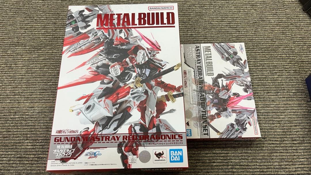 メタルビルドL BUILD アストレイ レッドドラゴニクス セット ガンダムアストレイ レッドドラゴンの進化形態「レッドドラゴニクス