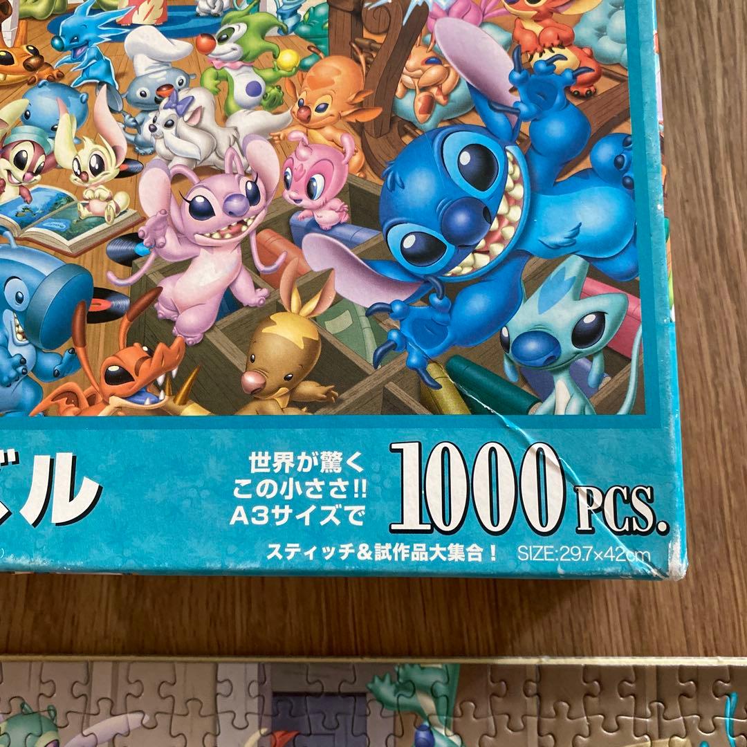 ☆スティッチ ジグソーパズル 1000ピース☆ - メルカリ