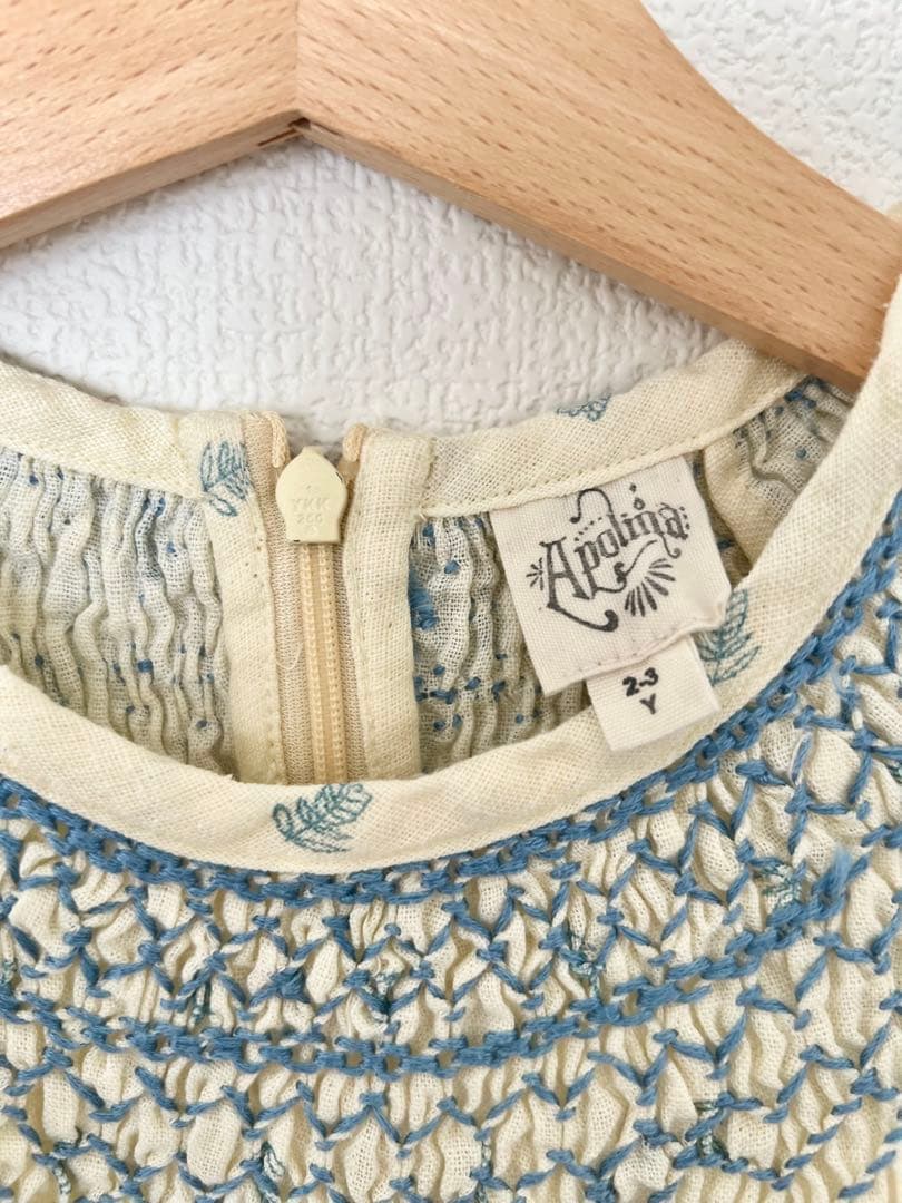 apolina アポリナ ワンピース 2-3y - メルカリ