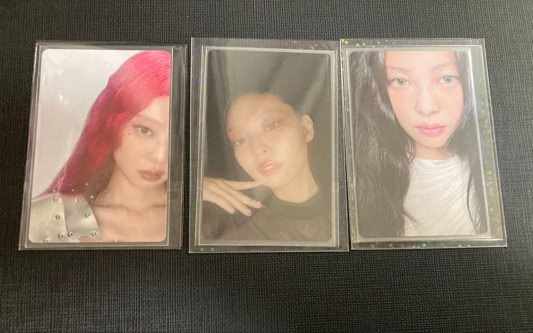 BLACKPINK ジェニ Ruby 特典トレカ3枚　応援店楽天HMV