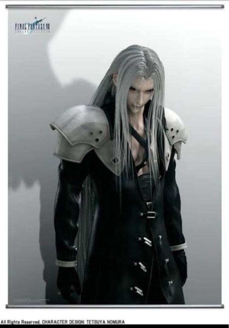 FINALFANTASY VII ウォールスクロールポスター セフィロス