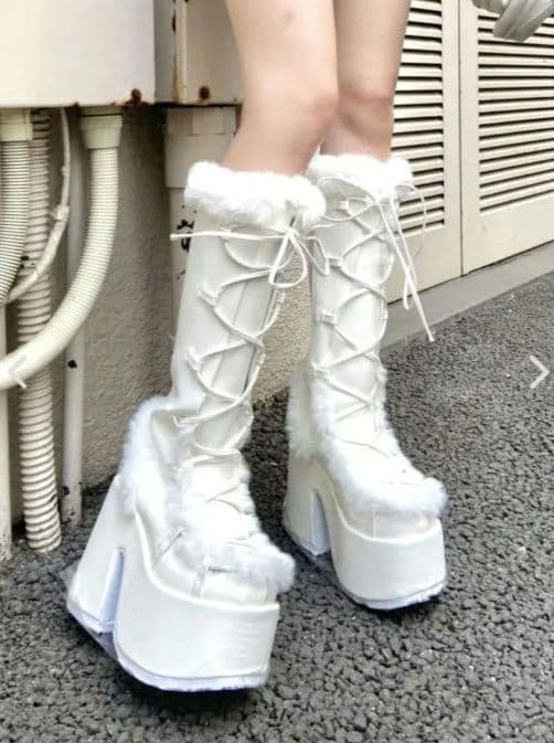 【DEMONIA】CAM311/W/PU　ブーツ