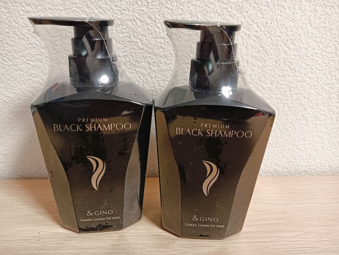 & GINO アンドジーノ プレミアムブラックシャンプー 2本セット