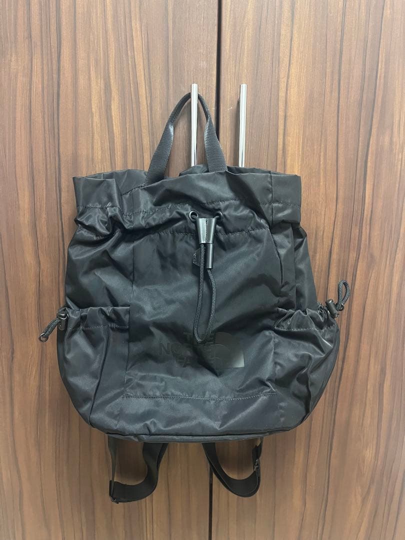 韓国ノースフェイスリュック　ボニーパック黒