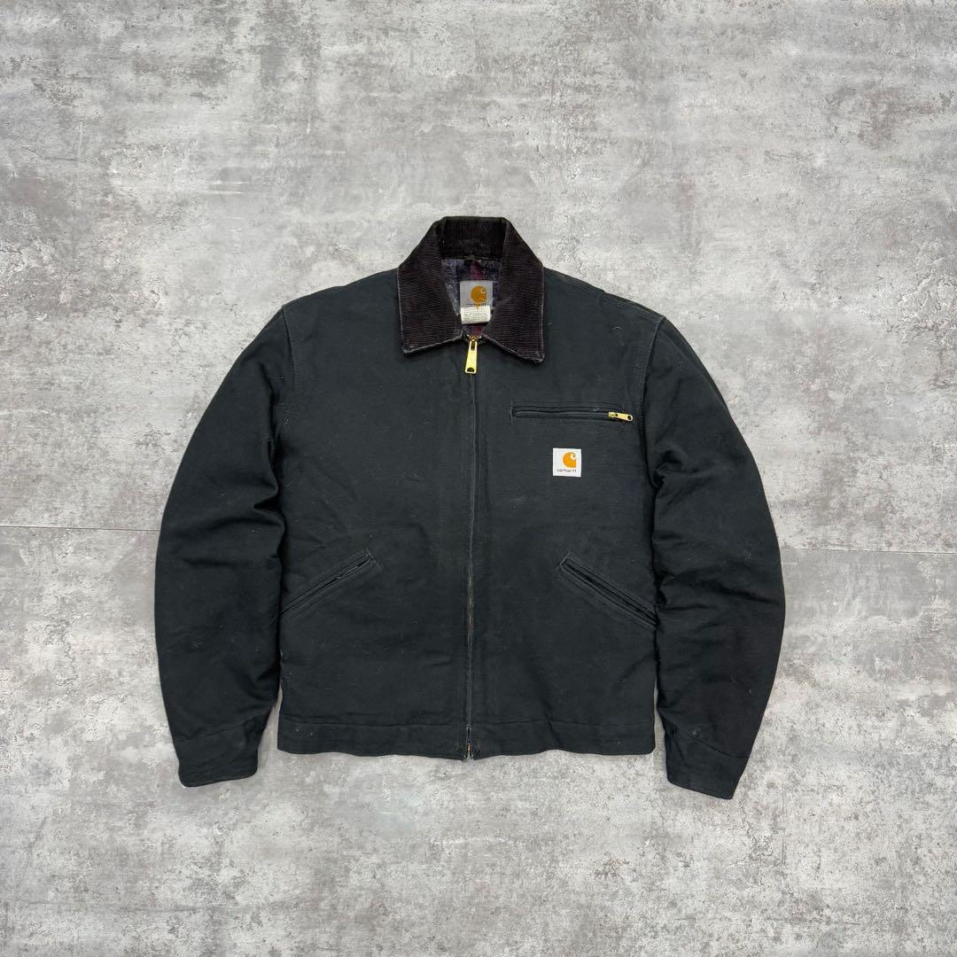 Carharttカーハートデトロイトジャケット j01 BLK USA製 - メルカリ