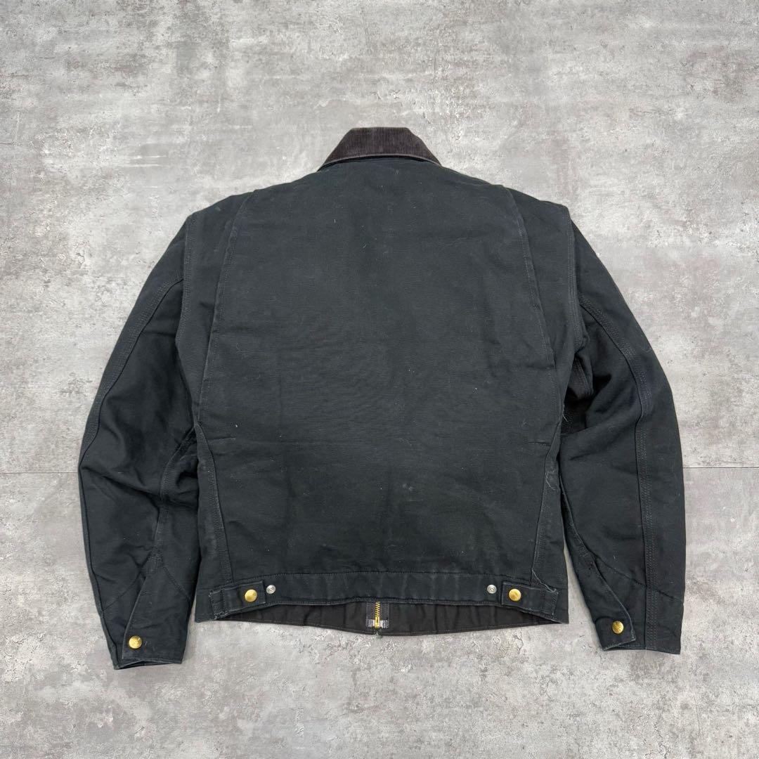 Carharttカーハートデトロイトジャケット j01 BLK USA製 - メルカリ