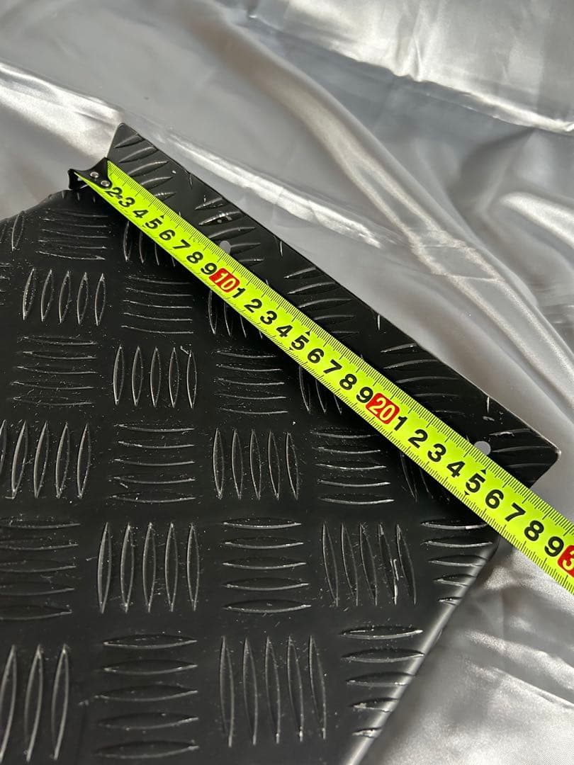 ジムニーjb23☆ -アルミ製縞柄鉄板調 - 頭上ルームラック送料込み♪♪♪