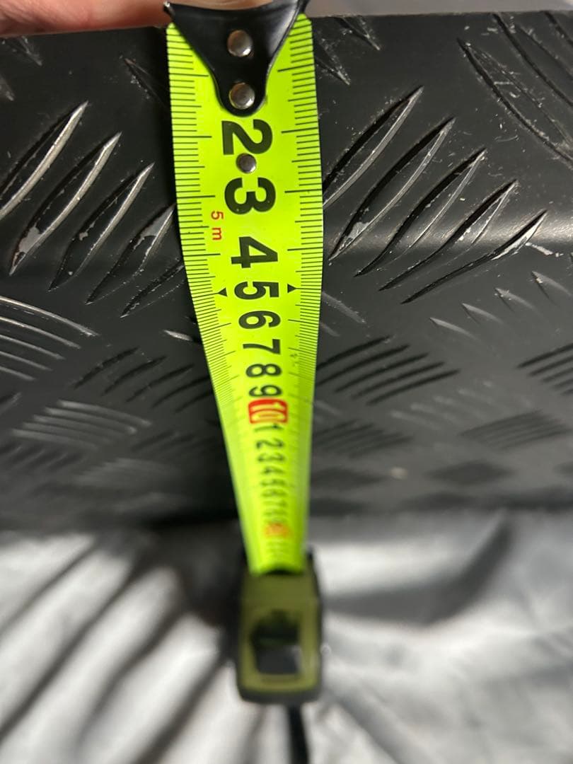 ジムニーjb23☆ -アルミ製縞柄鉄板調 - 頭上ルームラック送料込み♪♪♪