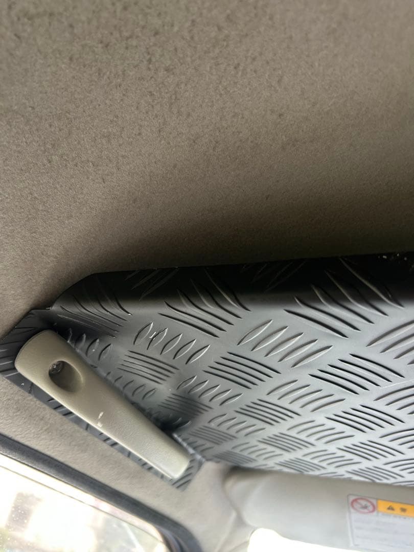 ジムニーjb23☆ -アルミ製縞柄鉄板調 - 頭上ルームラック送料込み♪♪♪