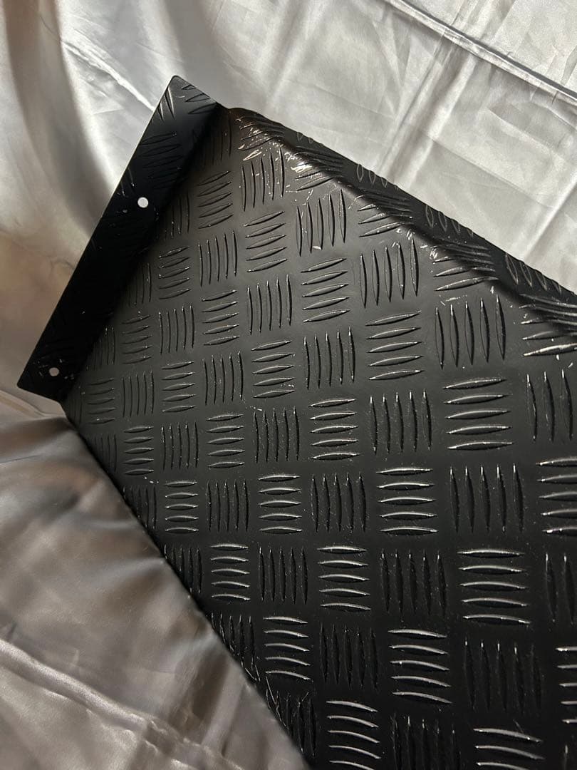 ジムニーjb23☆ -アルミ製縞柄鉄板調 - 頭上ルームラック送料込み♪♪♪