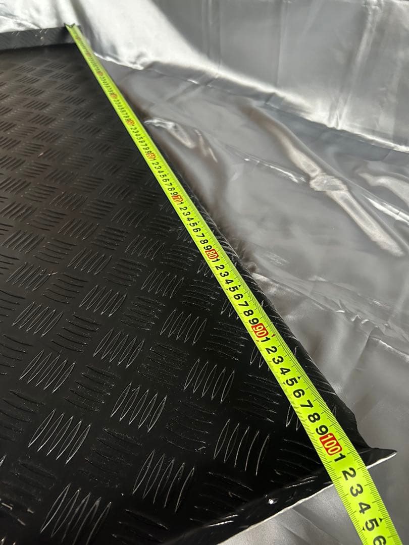 ジムニーjb23☆ -アルミ製縞柄鉄板調 - 頭上ルームラック送料込み♪♪♪