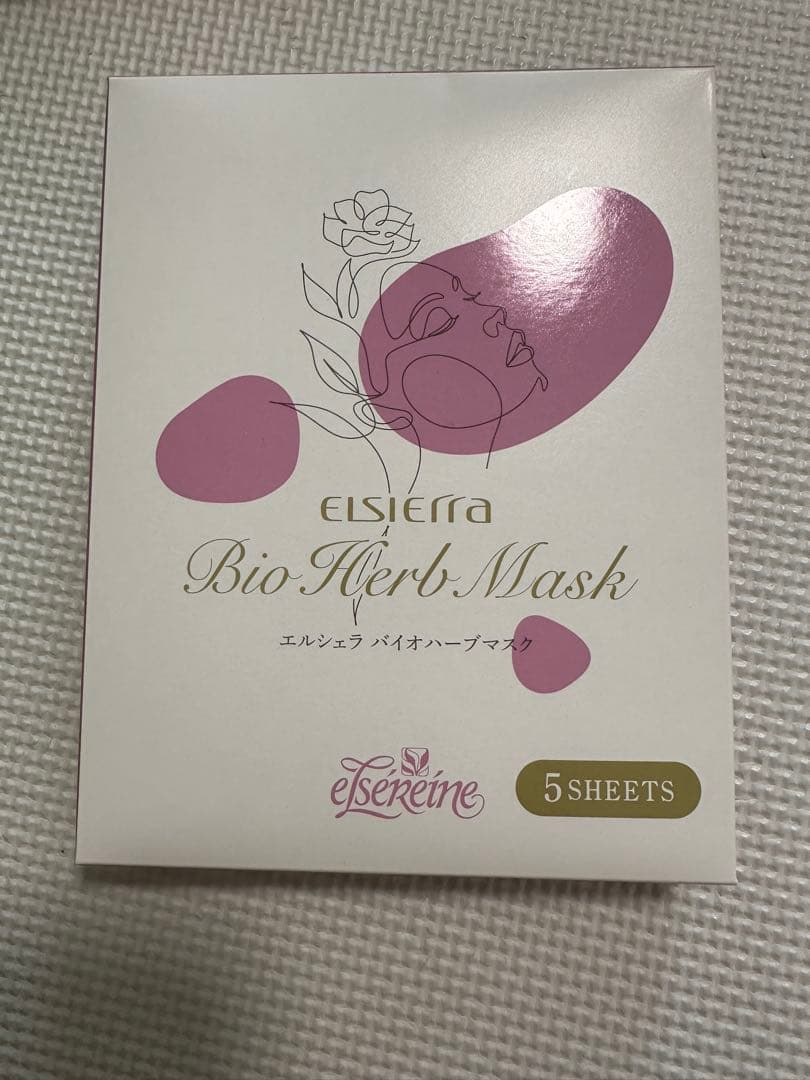 新品　エルシェラ バイオハーブマスク 美容液マスク 5袋入り