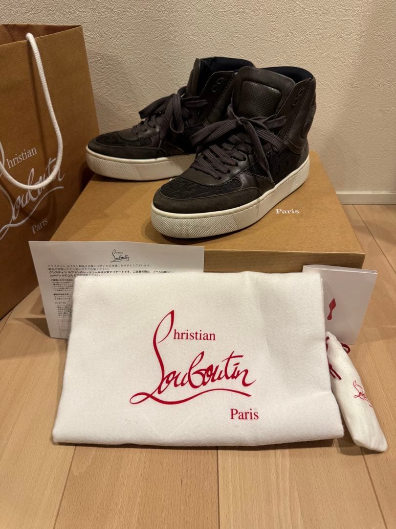 クリスチャン　ルブタン　スニーカー　41.5 26.5cm