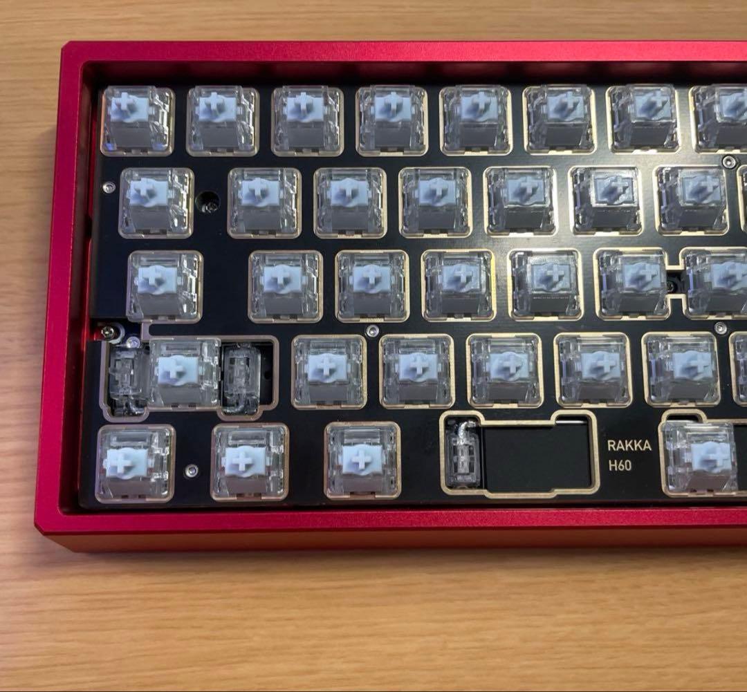 RAKKA 60 Origin Red ラピッドトリガーキーボード - メルカリ