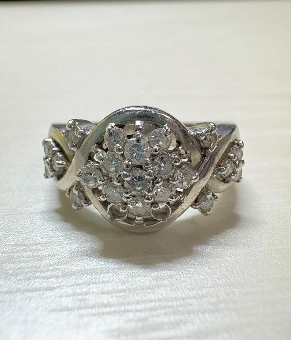 【最高級】Pt900 ダイヤモンド 0.50ct リング プラチナ 11号