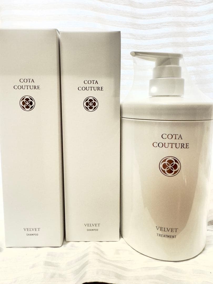 コタクチュールベルベットシャンプー300ml２本&トリートメント600gセット