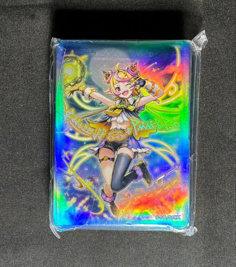 未開封 耀聖の月詩フォルトナ スリーブ 遊戯王 中国 70枚入り