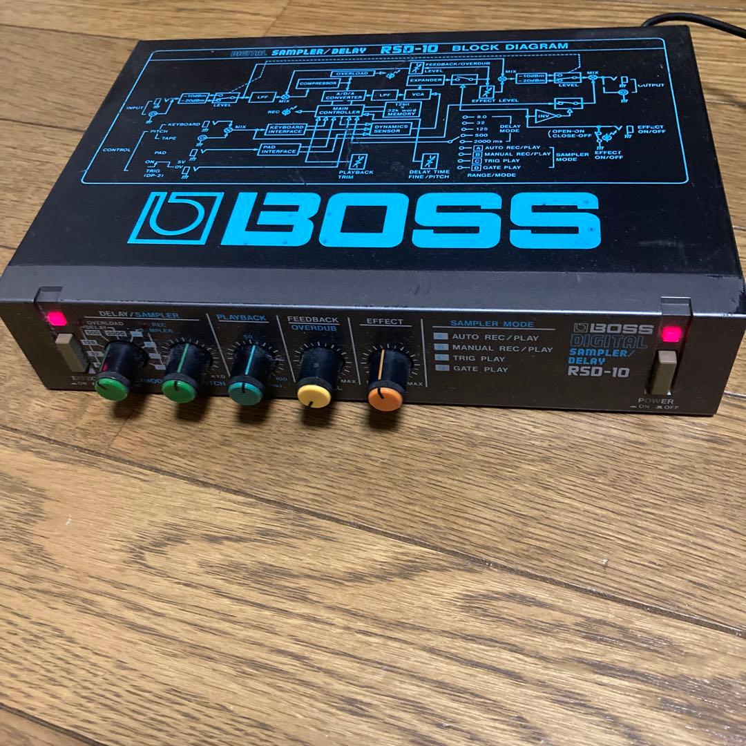 名機BOSS RSD-10 サンプラー/デジタルディレイ　キーボード、ギター