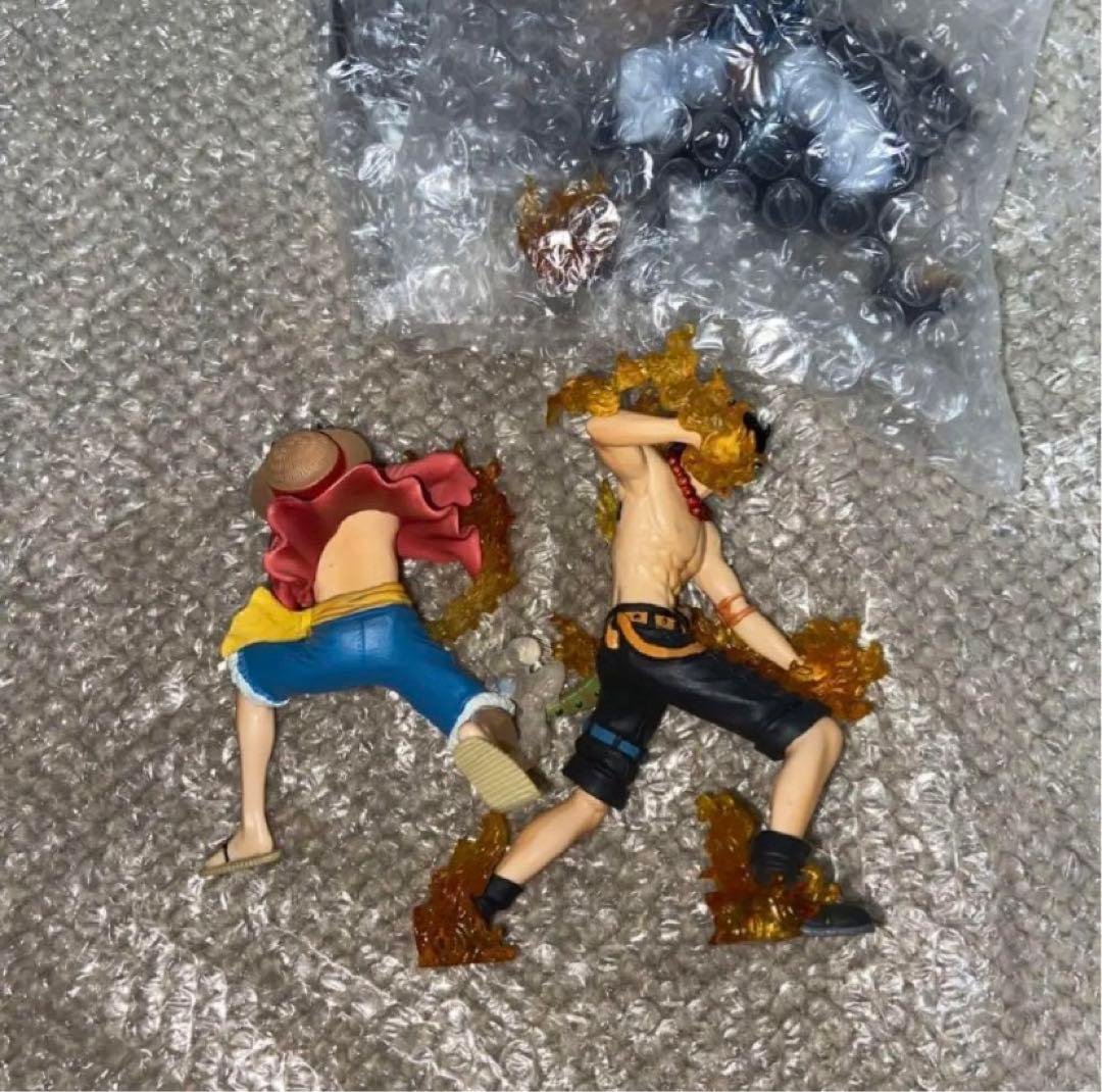 ワンピース 炎の三兄弟 ルフィ サボ エース フィギュア 3体セット